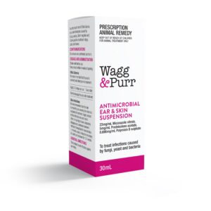 Wagg & Purr Antimicrobial Ear & Skin Suspension