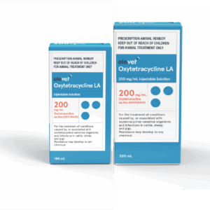 Elevet+ Oxytetracycline LA 200 mg/mL Injectable Solution