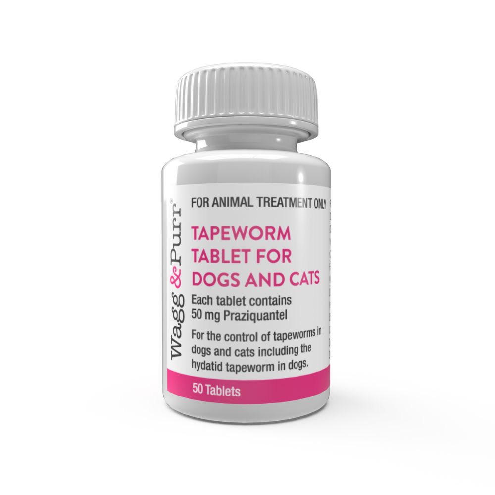 Wagg & Purr® Praziquantel Tablets for Dogs & Cats Pack image