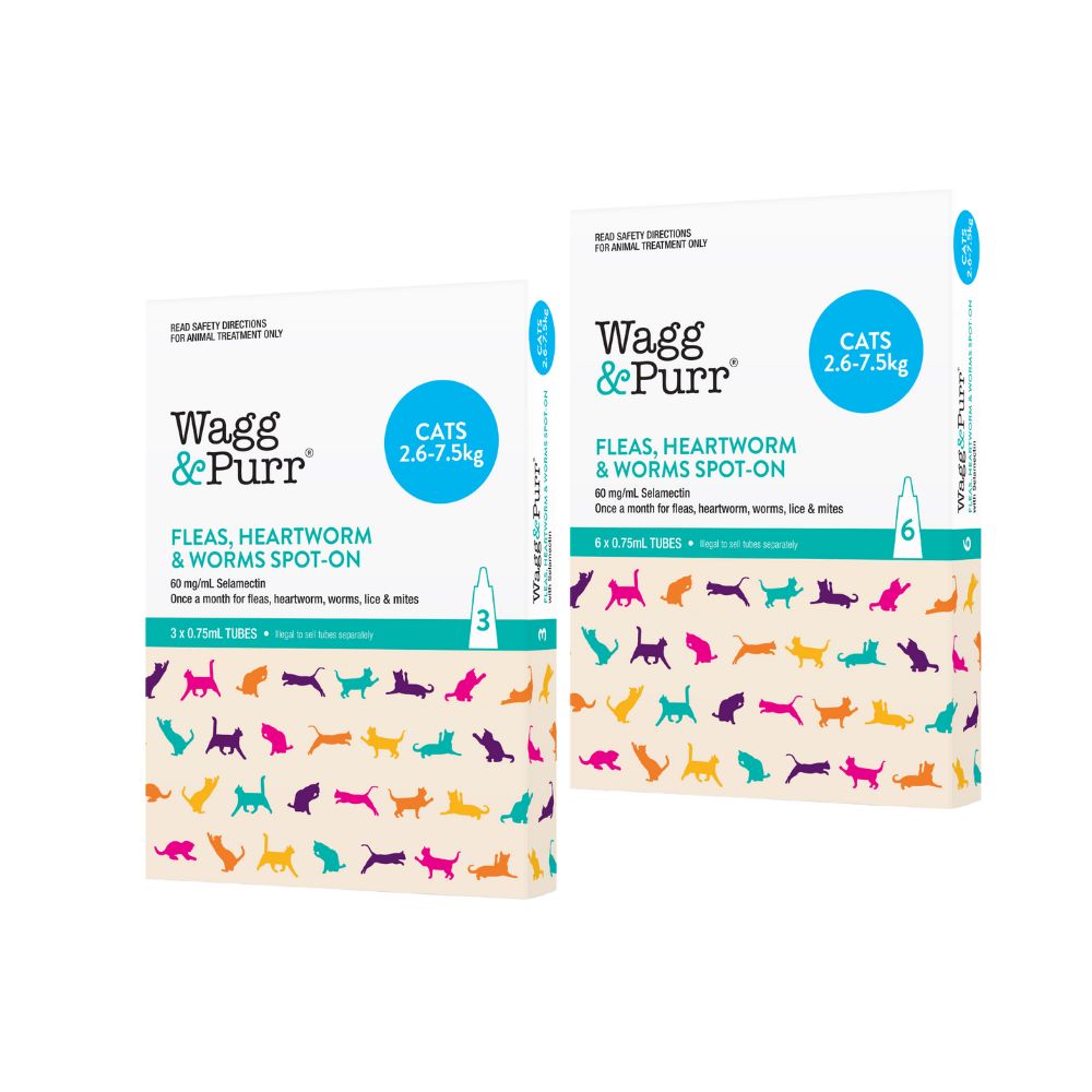 Wagg & Purr® Selamectin Spot On Cats pack image