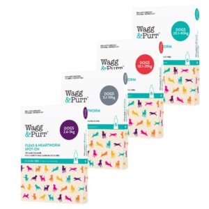 Wagg & Purr® Selamectin Spot On Dogs pack images