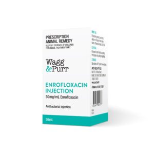 Wagg&Purr Enrofloxacin Injection Pack image Side