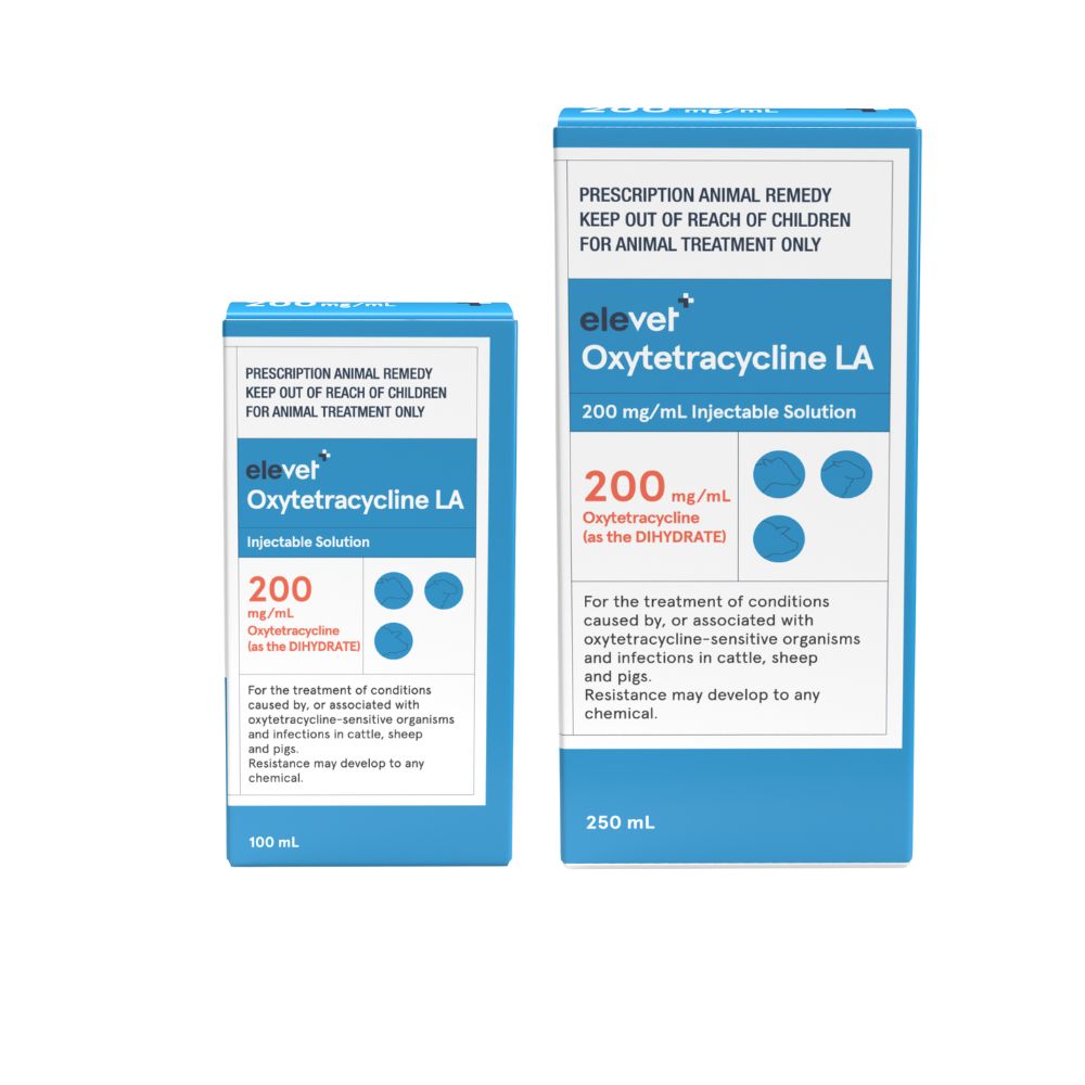 elevet+ Oxytetracycline LA 200 mg Pack image