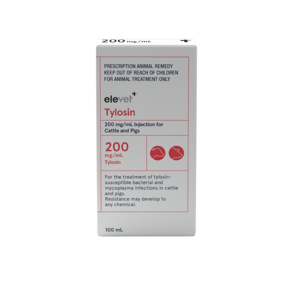elevet+ Tylosin 200mg Injection Pack image