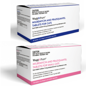 Wagg & Purr® Milbemycin and Praziquantel Tablets for Cats/ Small Cats