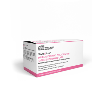 Wagg & Purr® Milbemycin and Praziquantel Tablets for Cats/ Small Cats