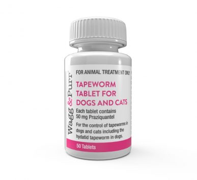 Wagg & Purr® Praziquantel Tablets for Dogs & Cats Pack image