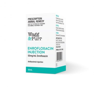 Wagg&Purr Enrofloxacin Injection Pack image Side