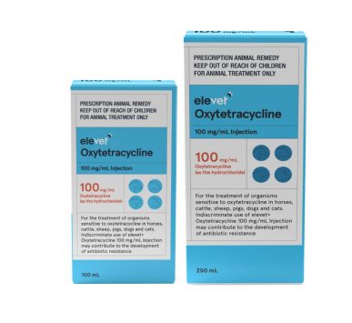 elevet+ Oxytetracycline HCL 100mg Injection Pack image